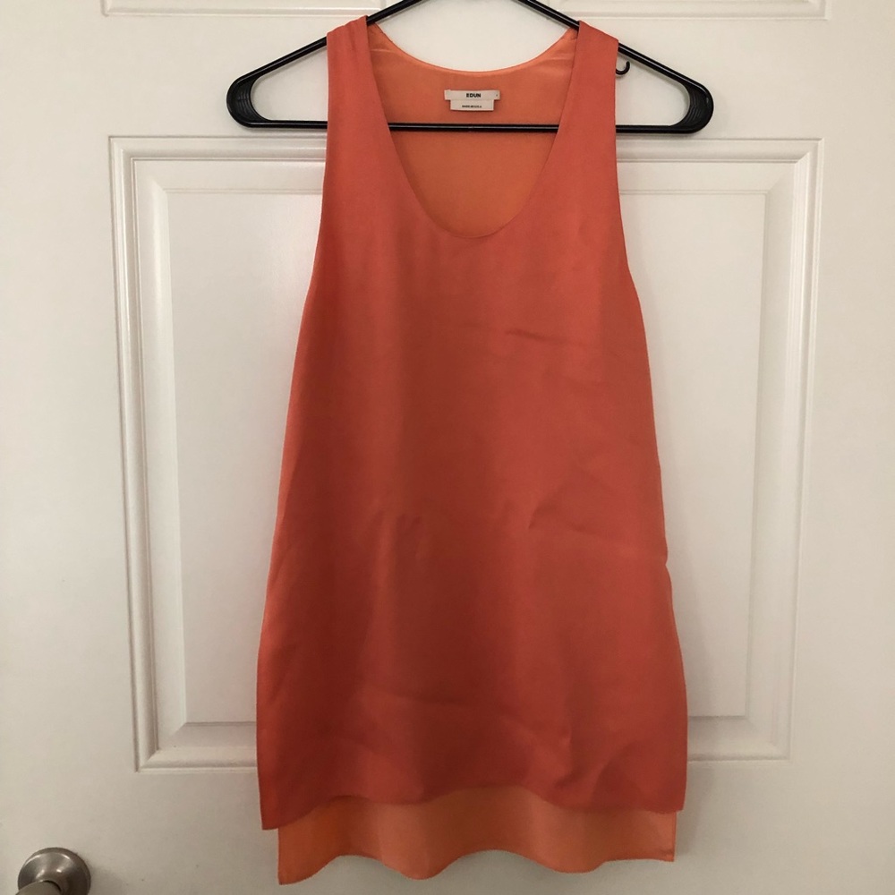 EDUN Cady Double Layer Tank Size XS NWT